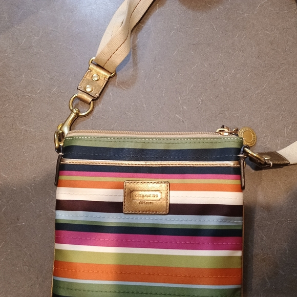 Coach 65th Anniversary Legacy Stripe Crossbody main image 1
